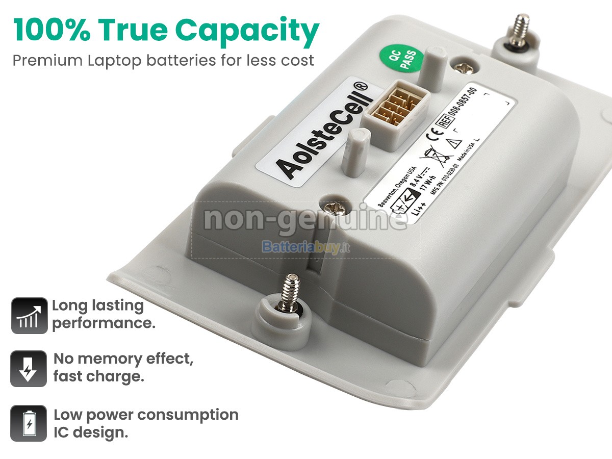 Batteria per Welch Allyn 008-0857-00