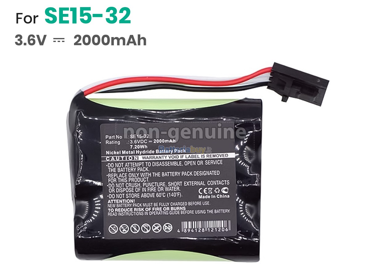 Batteria per X Rite SE15-32