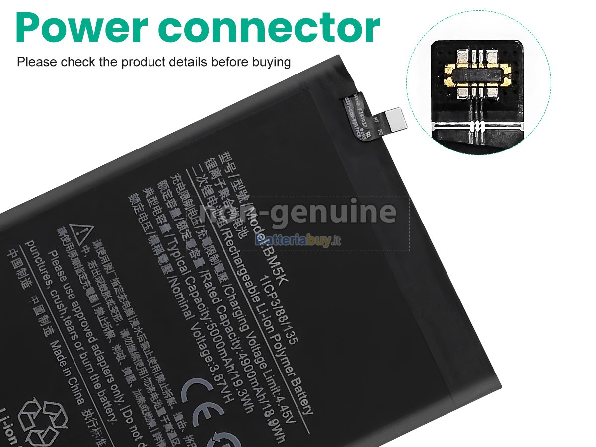 Batteria per XiaoMi PAD 5 PRO 12.4