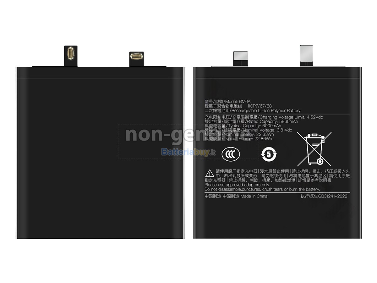 Batteria per XiaoMi BM6A
