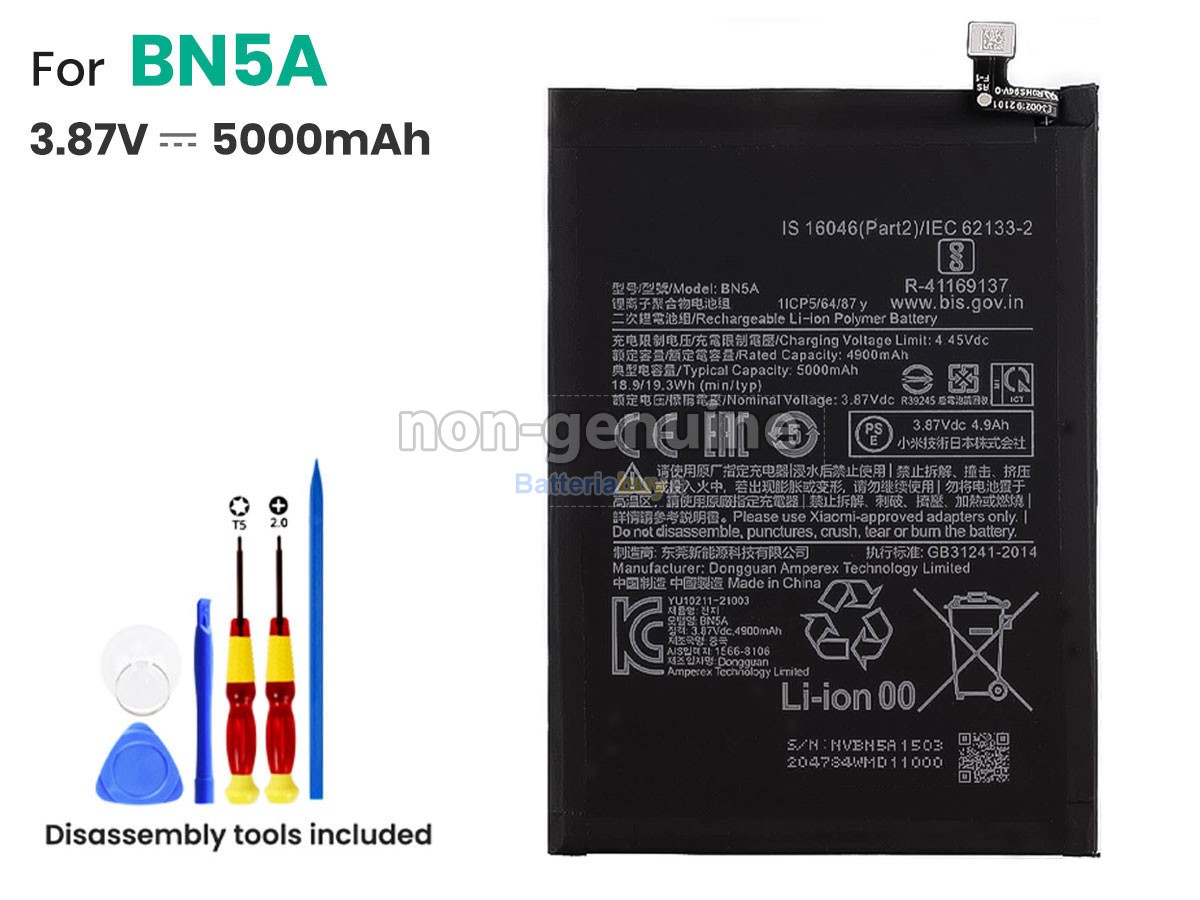 Batteria per XiaoMi M2103K19PG