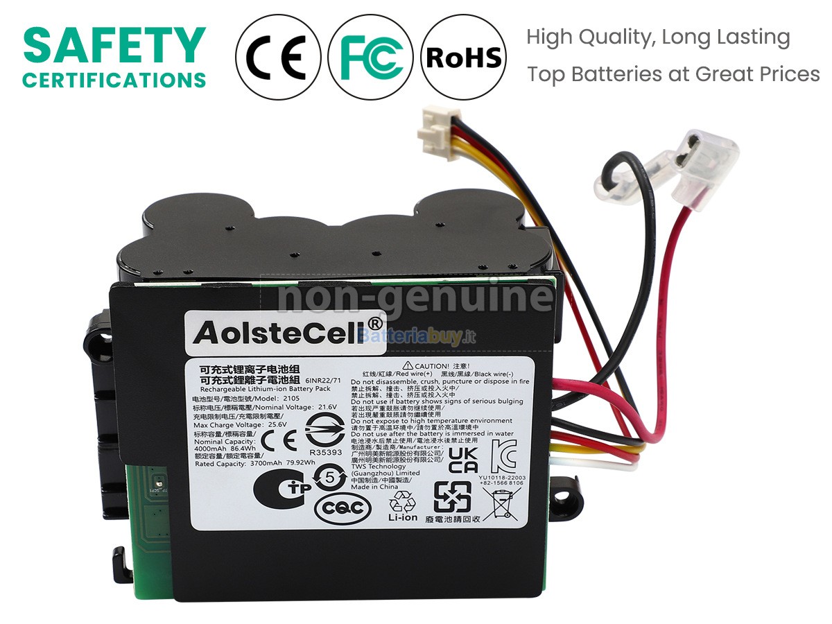 Batteria per XiaoMi 2105