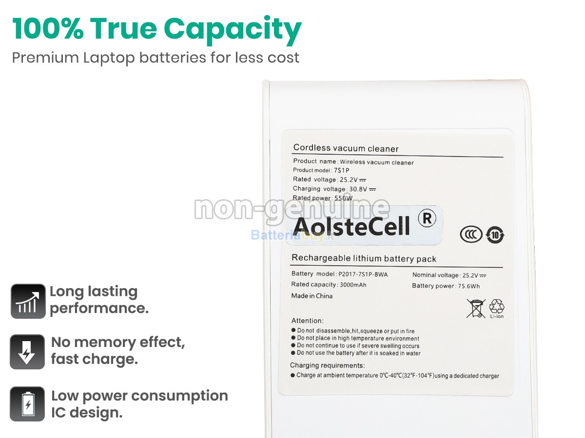 Batteria per XiaoMi P2017-7S1P-BWA