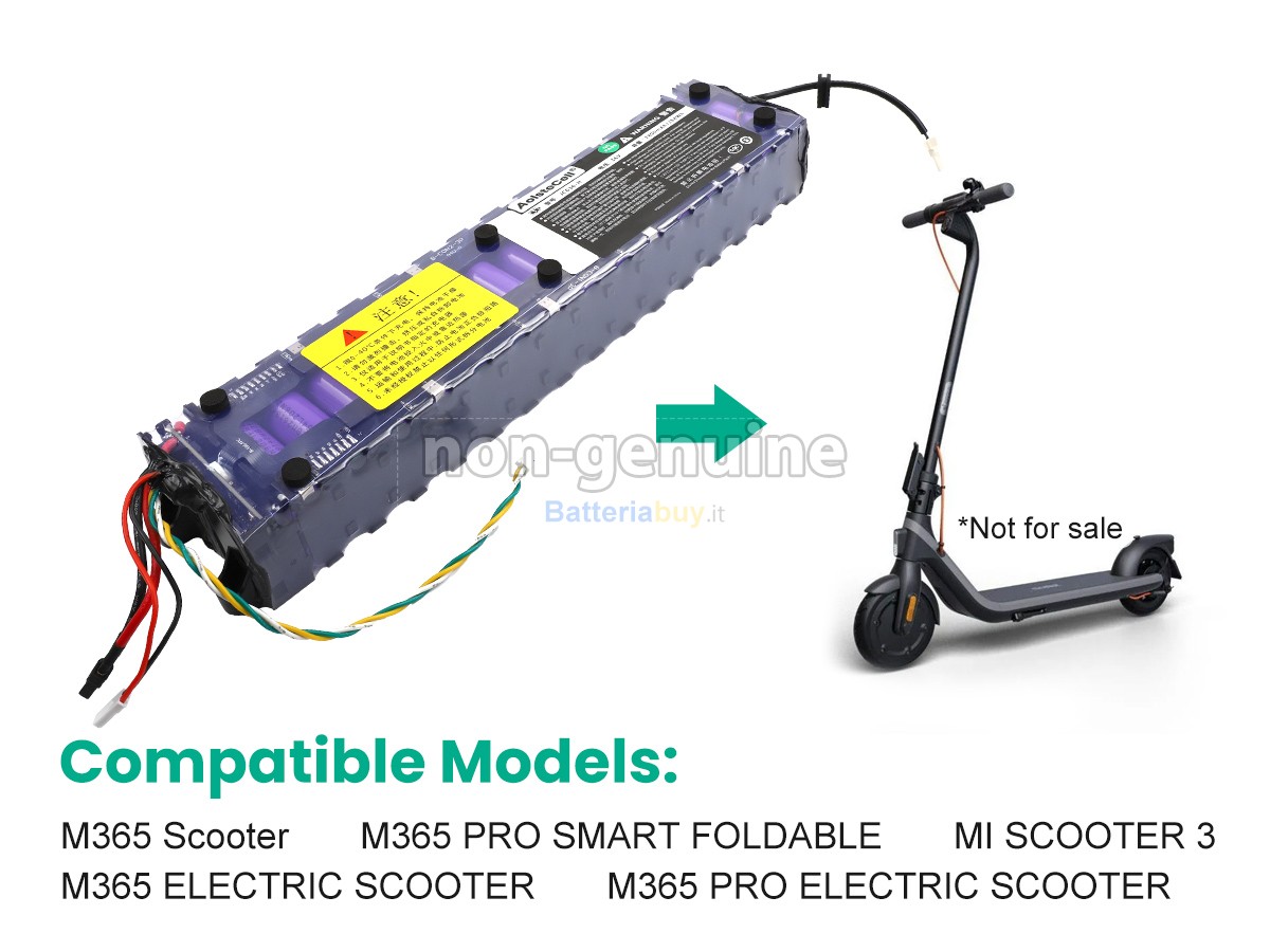 Batteria per XiaoMi M365 ELECTRIC SCOOTER