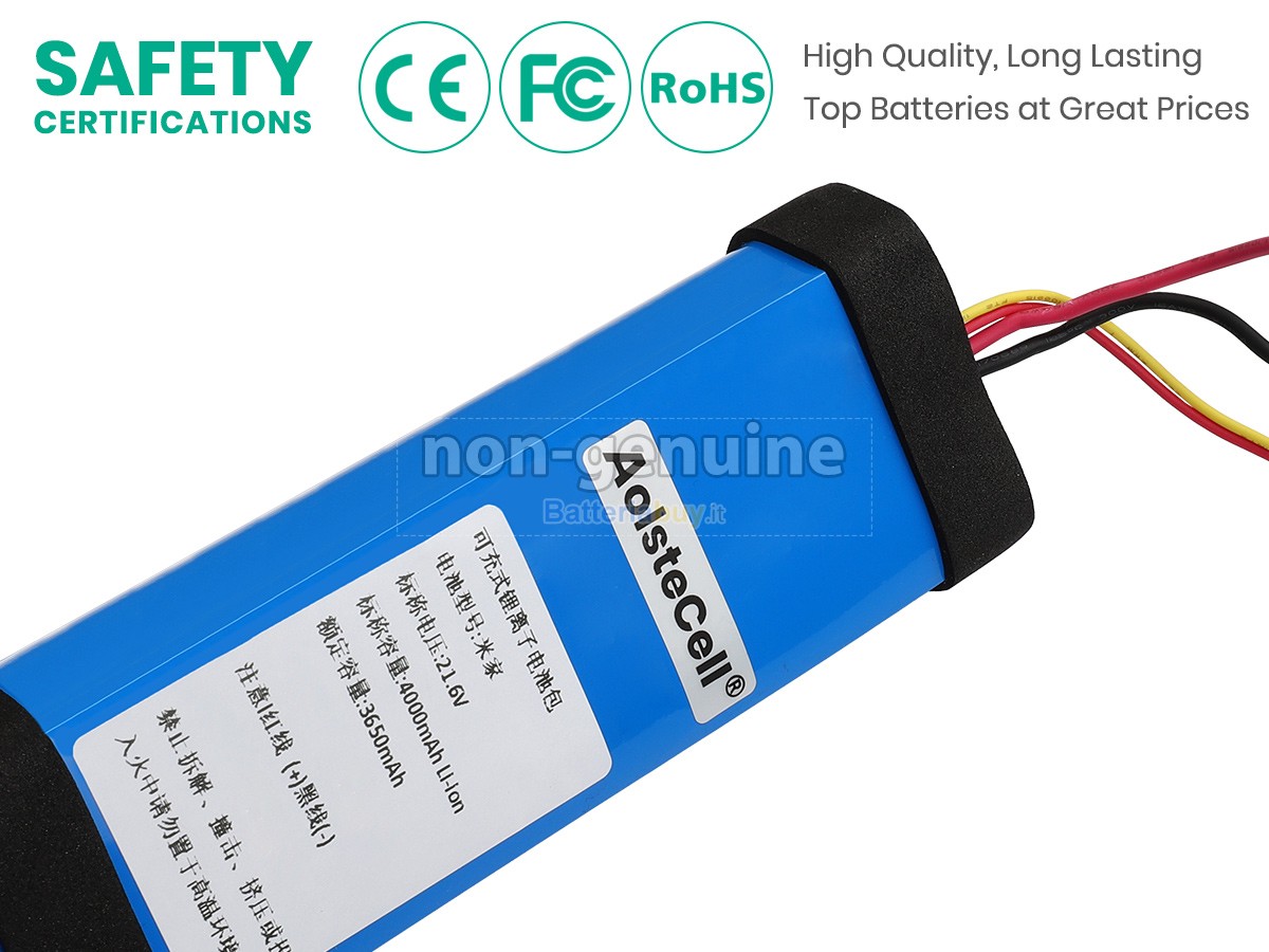 Batteria per XiaoMi TRUCLEAN W10 ULTRA WET DRY VACUUM