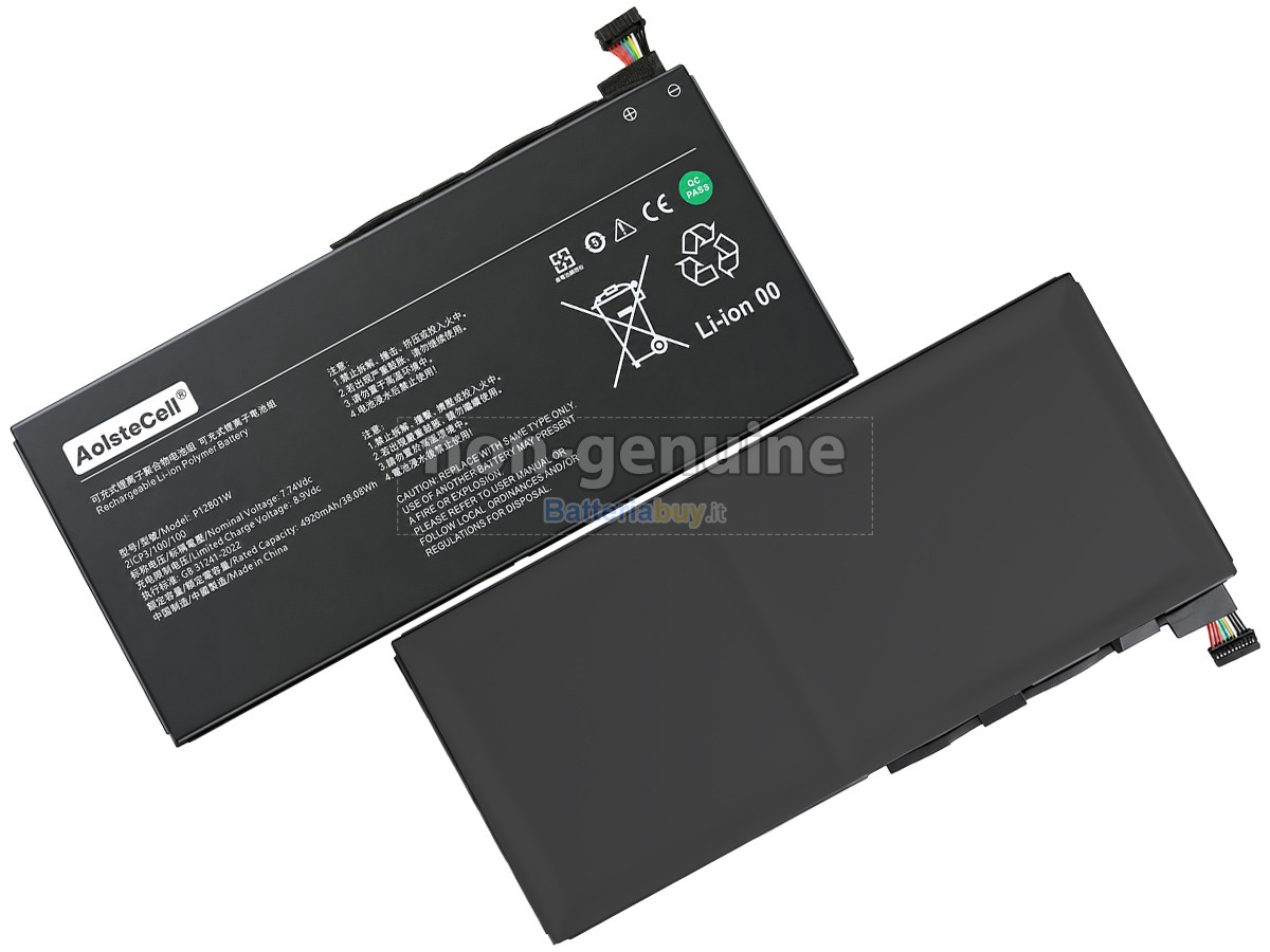 Batteria per XiaoMi BOOK 12.4 2-IN-1
