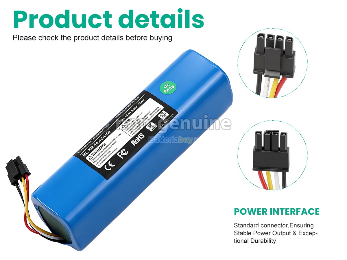 Batteria per XiaoMi MOP 2 PRO+