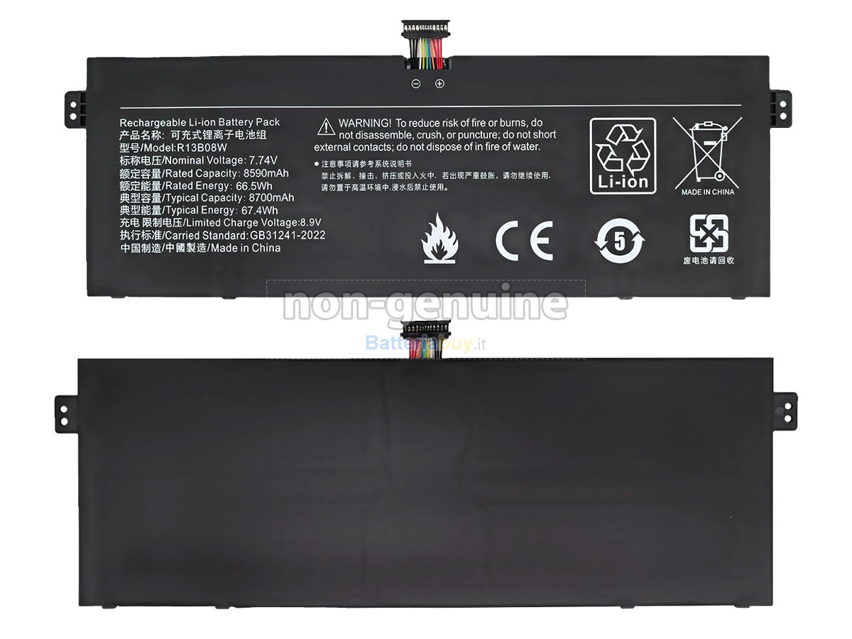 Batteria per XiaoMi REDMIBOOK AIR 13.3 INCH 2020