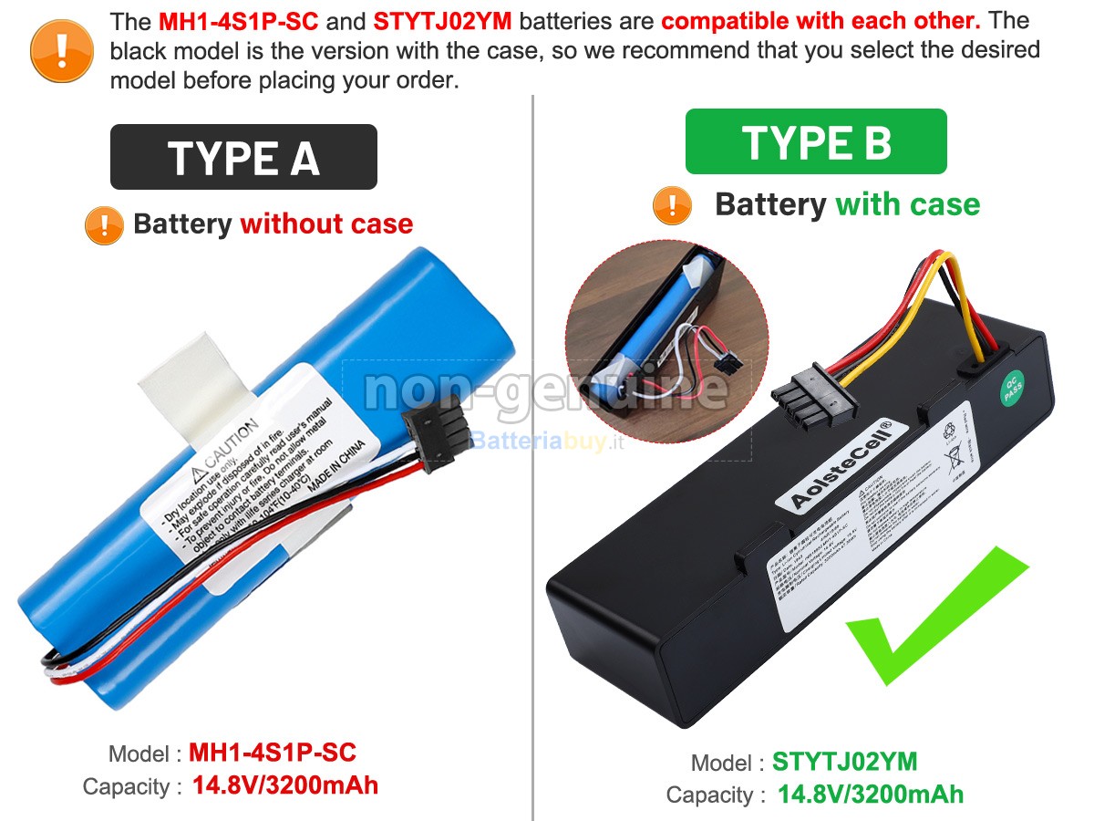 Batteria per XiaoMi STYTJ02YM