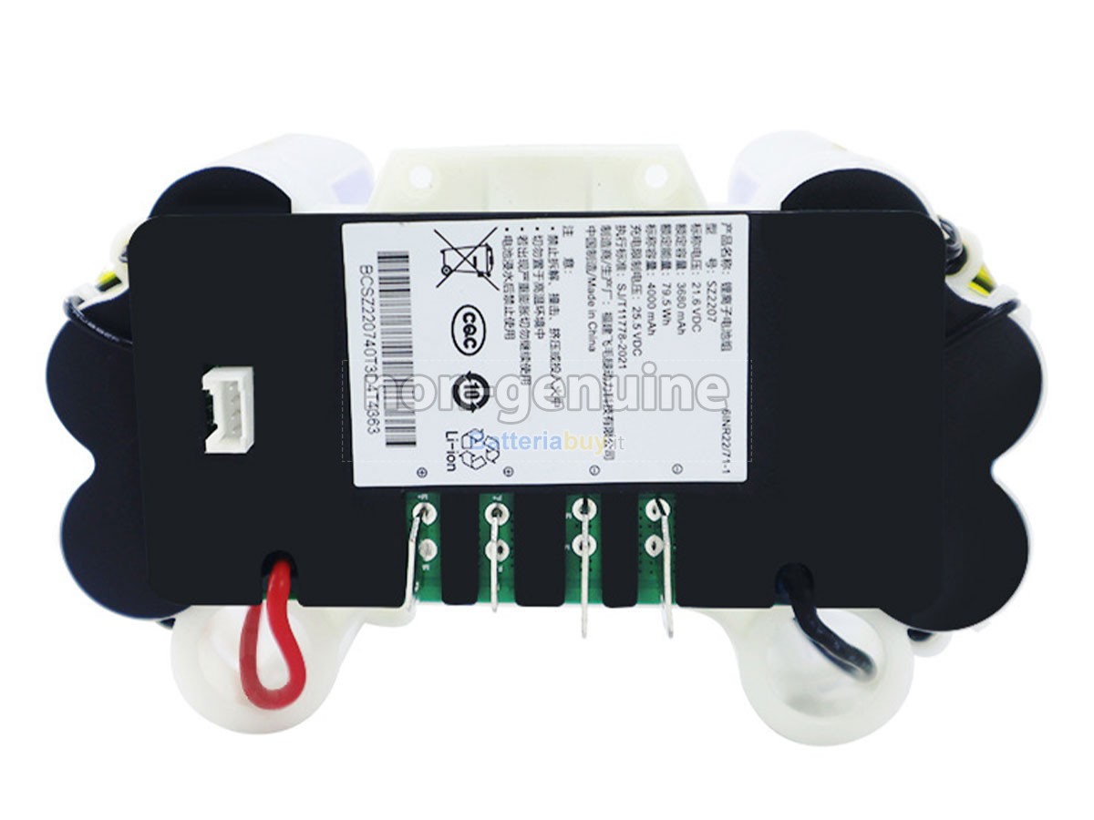 Batteria per XiaoMi MIJIA WIRELESS FLOOR SCRUBBER 3 PRO D302