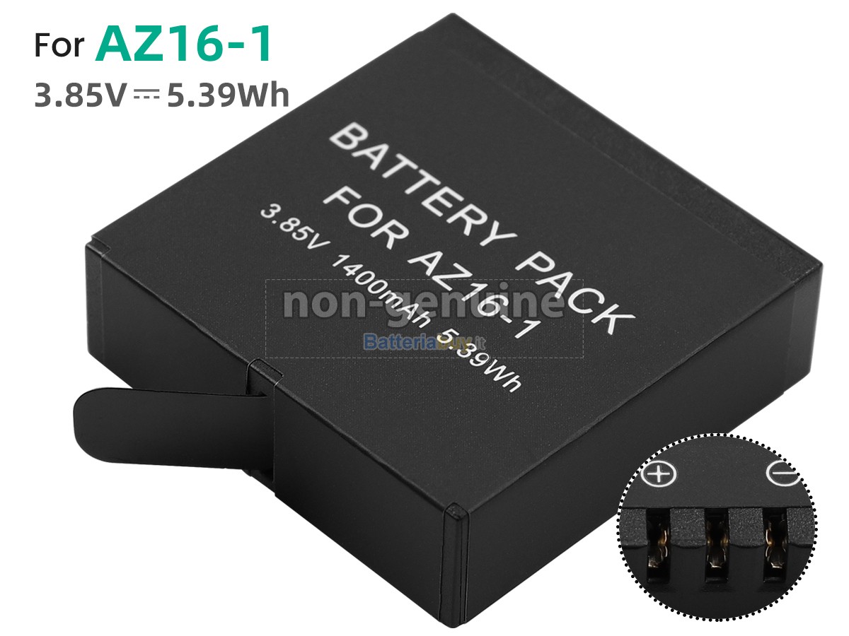 Batteria per Xiaomi YI AZ16-1-2