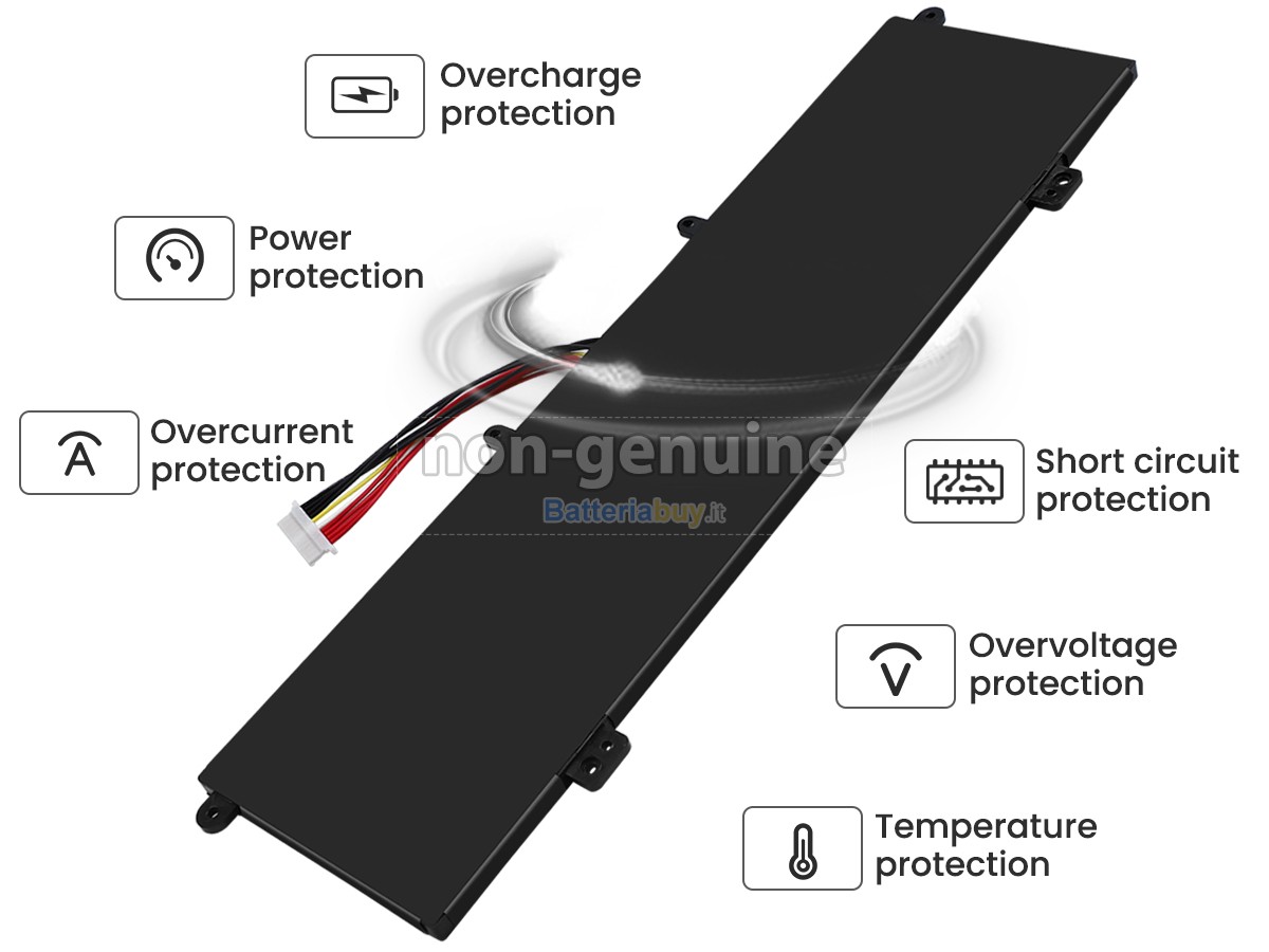 Batteria per XIDU PHILBOOK Y13 XN133A