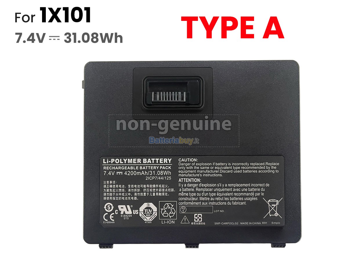 Batteria per Xplore 1X101
