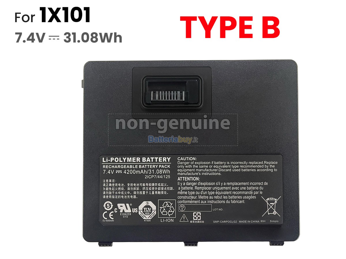 Batteria per Xplore 1X101