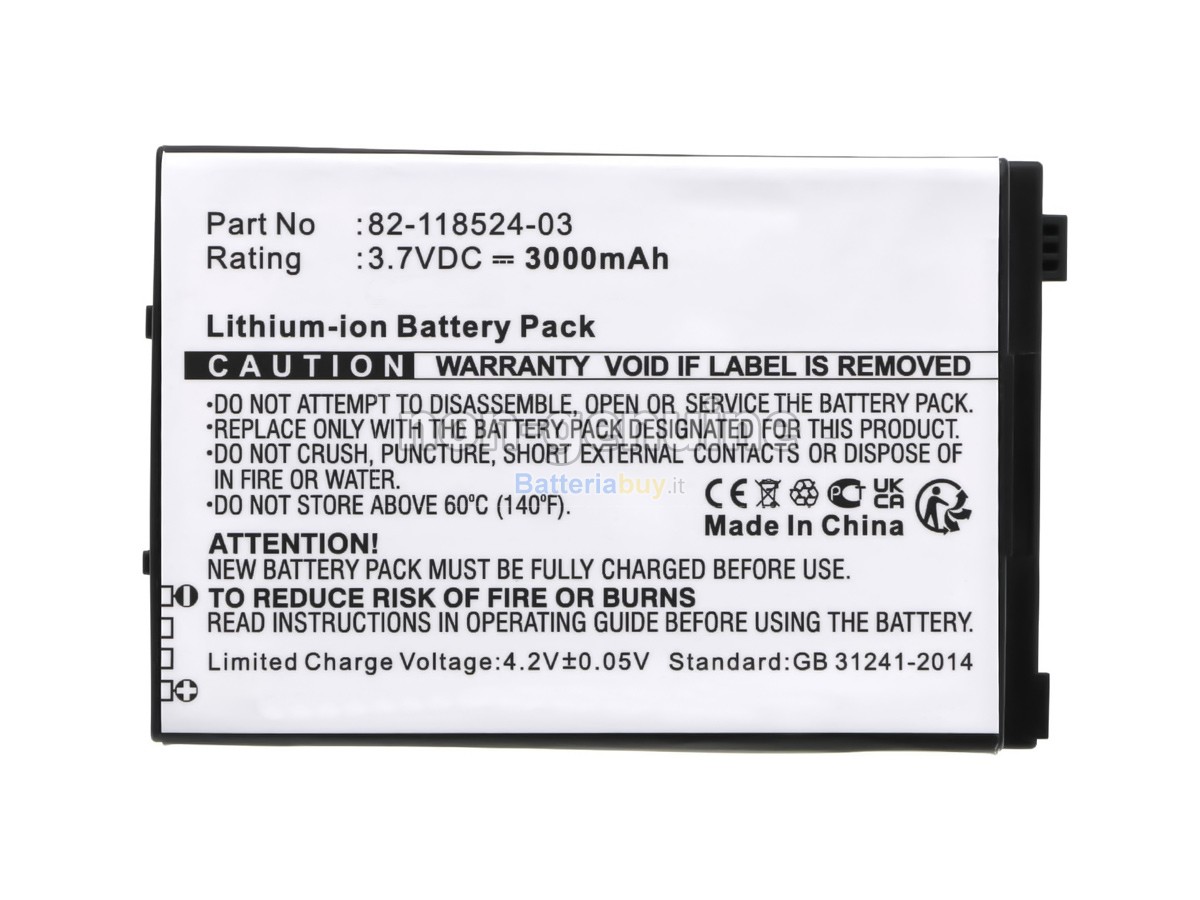 Batteria per Zebra 82-118524-03