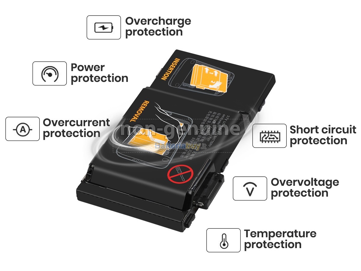 Batteria per Zebra BTRY-TC55-44MA1-01