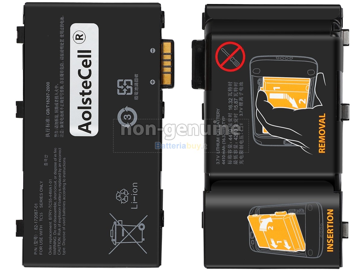 Batteria per Zebra BTRY-TC55-44MA1-01