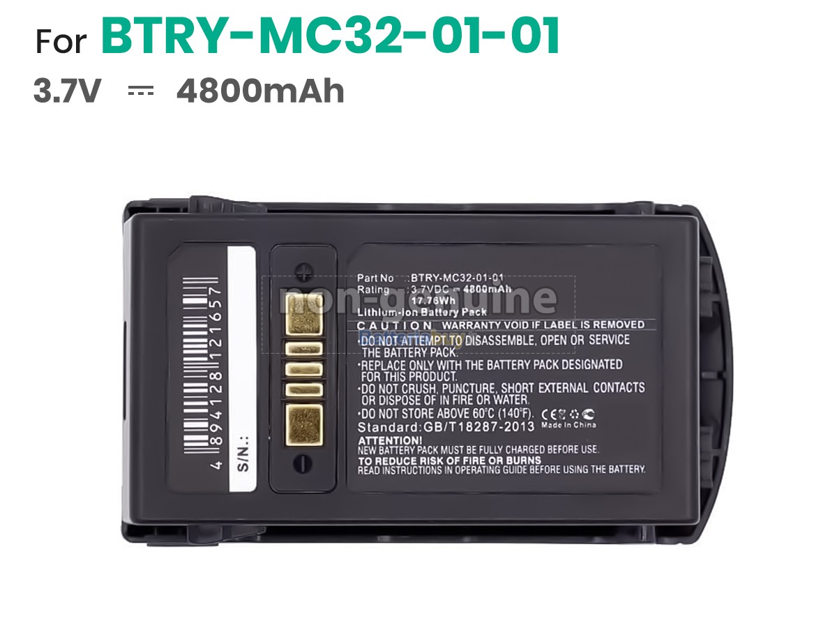 Batteria per Zebra BTRY-MC32-52MA-10