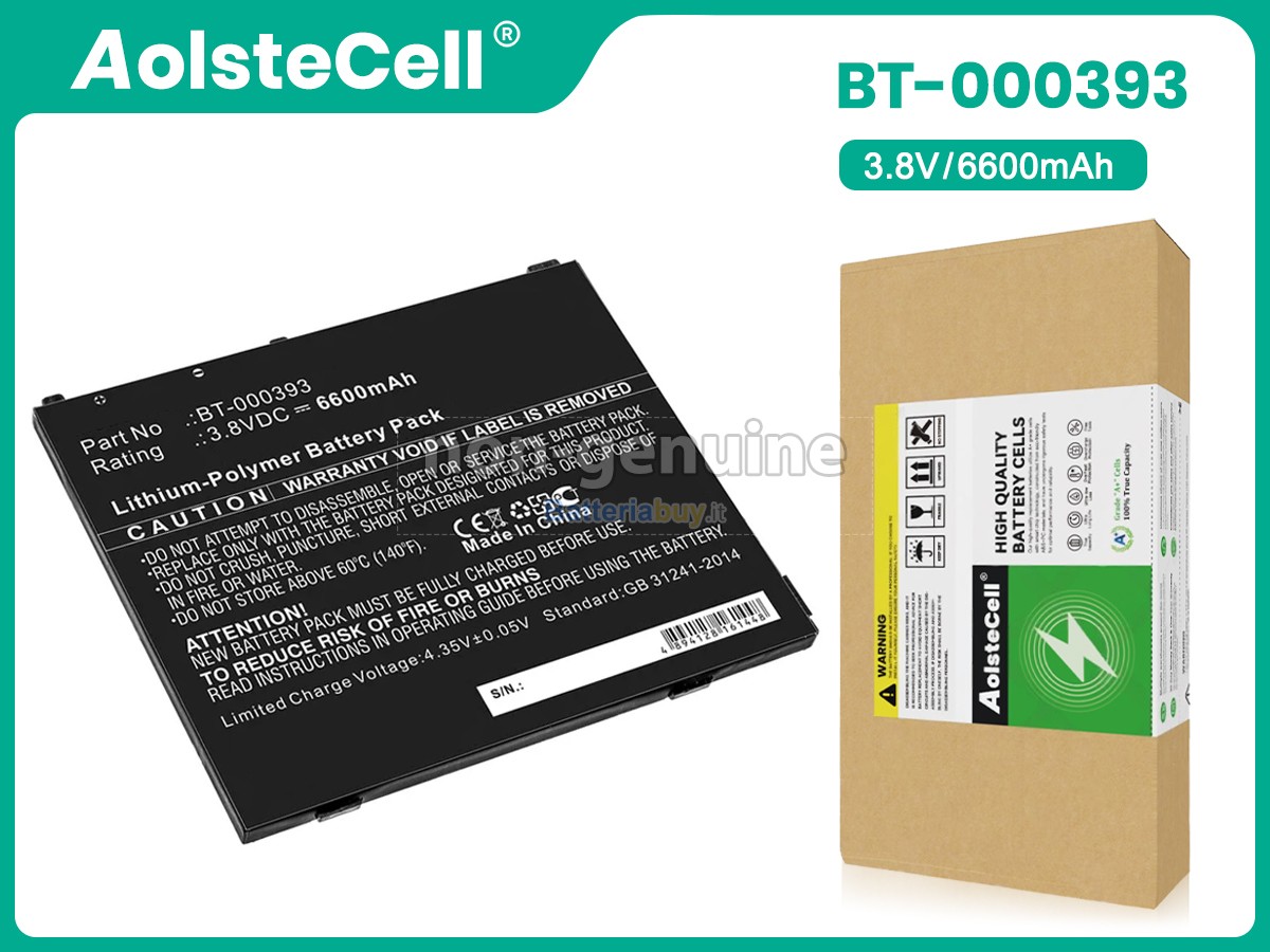 Batteria per Zebra ET50