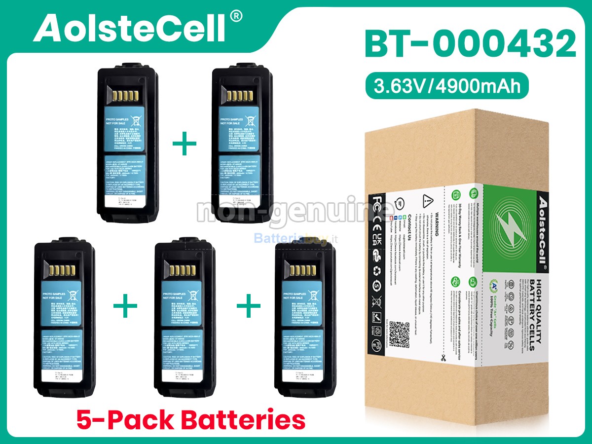 Batteria per Zebra BTRY-MC2X-35MA-01