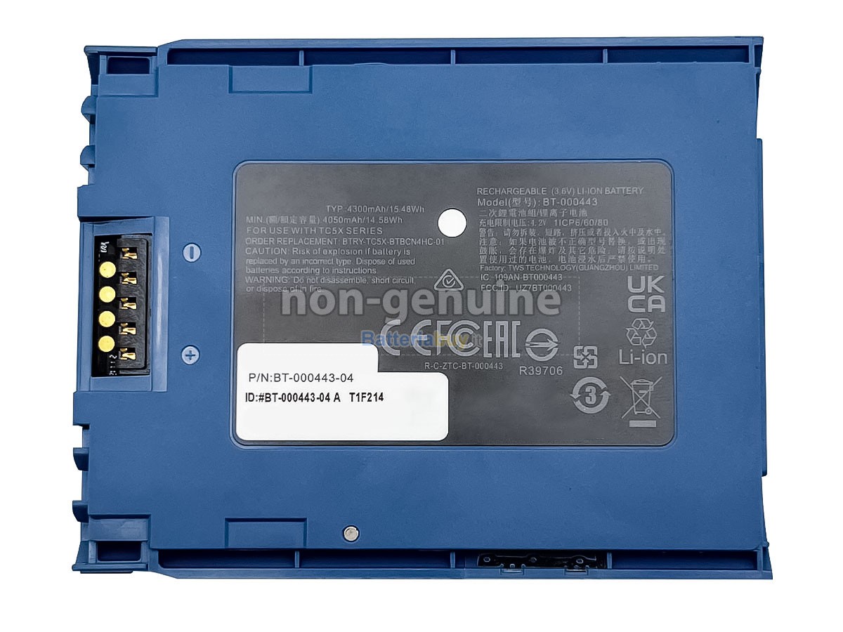 Batteria per Zebra BTRY-TC51-43MA1-01