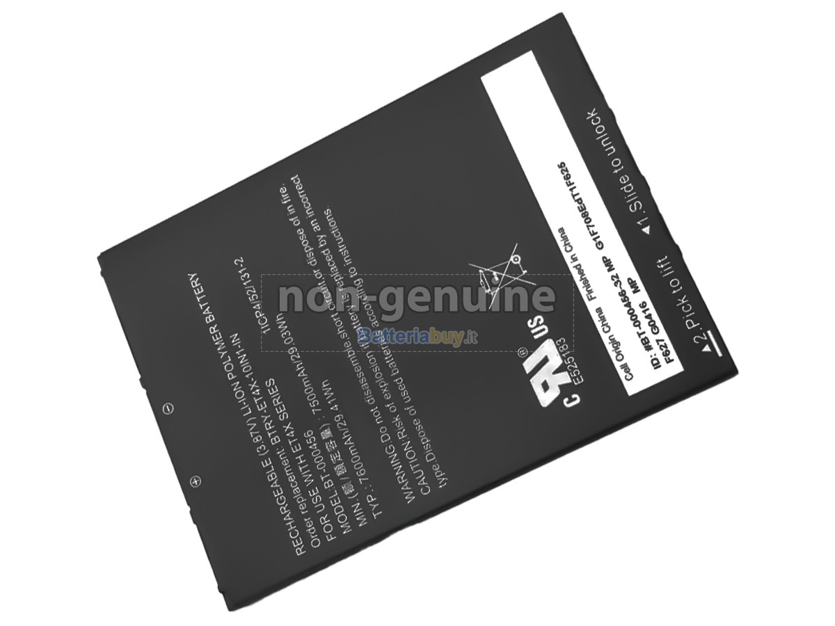 Batteria per Zebra ET45HC