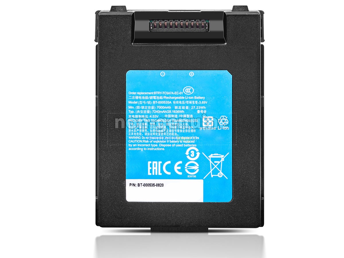 Batteria per Zebra BTRY-TC5A7A-SC-01