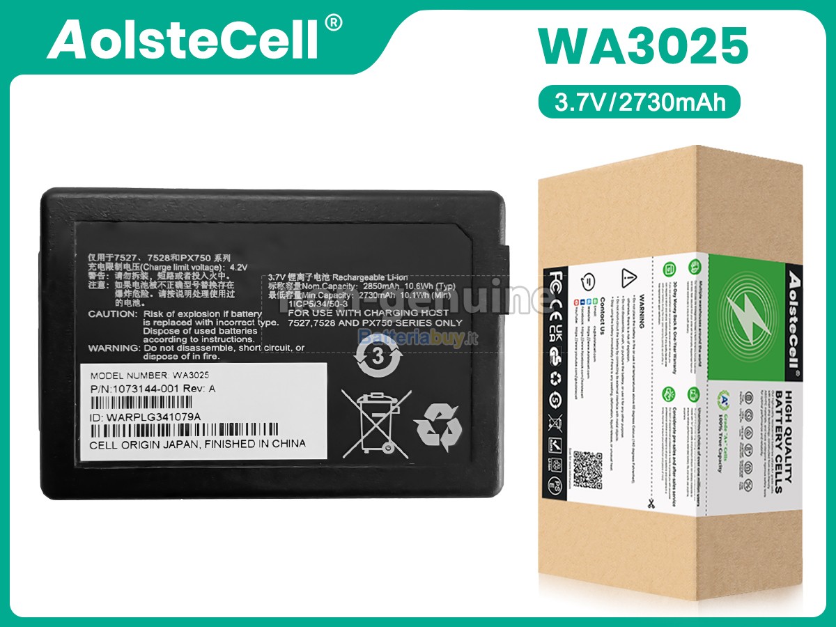 Batteria per Zebra WA3025