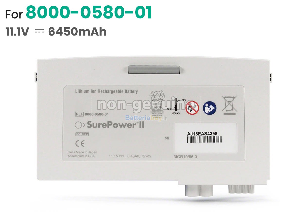 Batteria per ZOLL 8000-0580-01