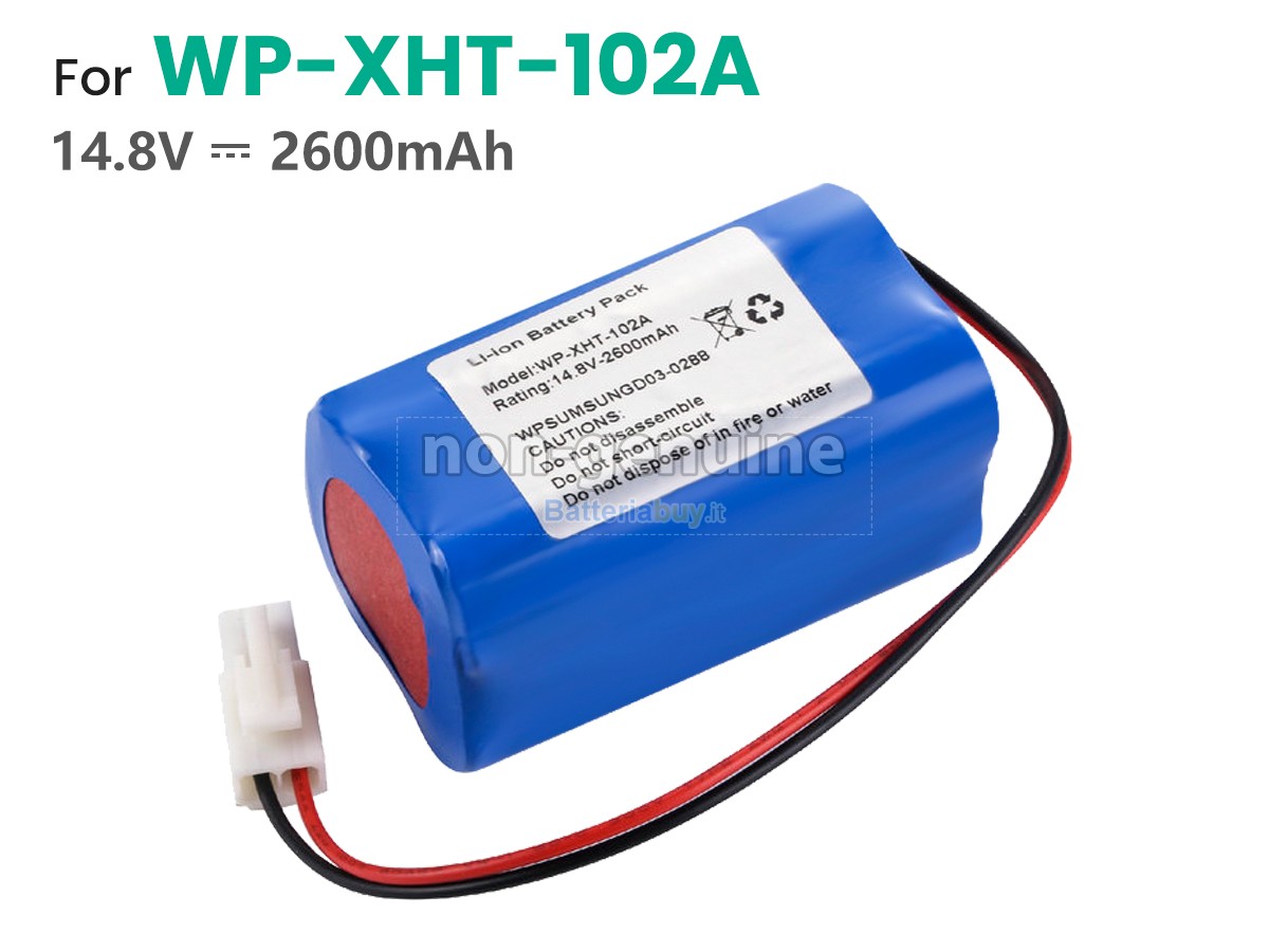 Batteria per Zondan WP-XHT-102A