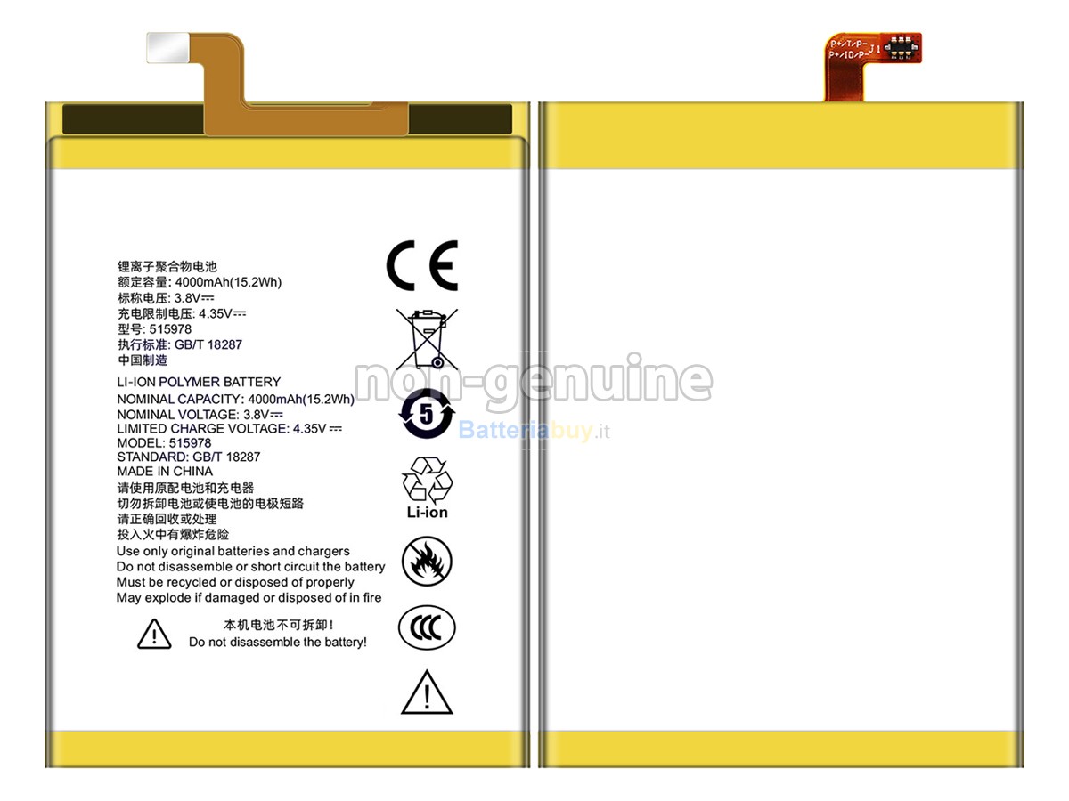 Batteria per ZTE BLADE X3