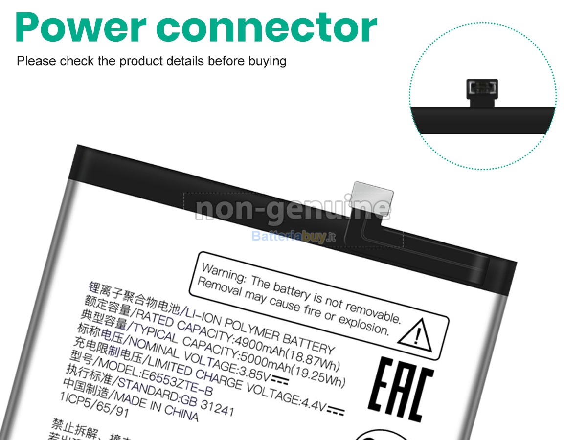 Batteria per ZTE BLADE A73