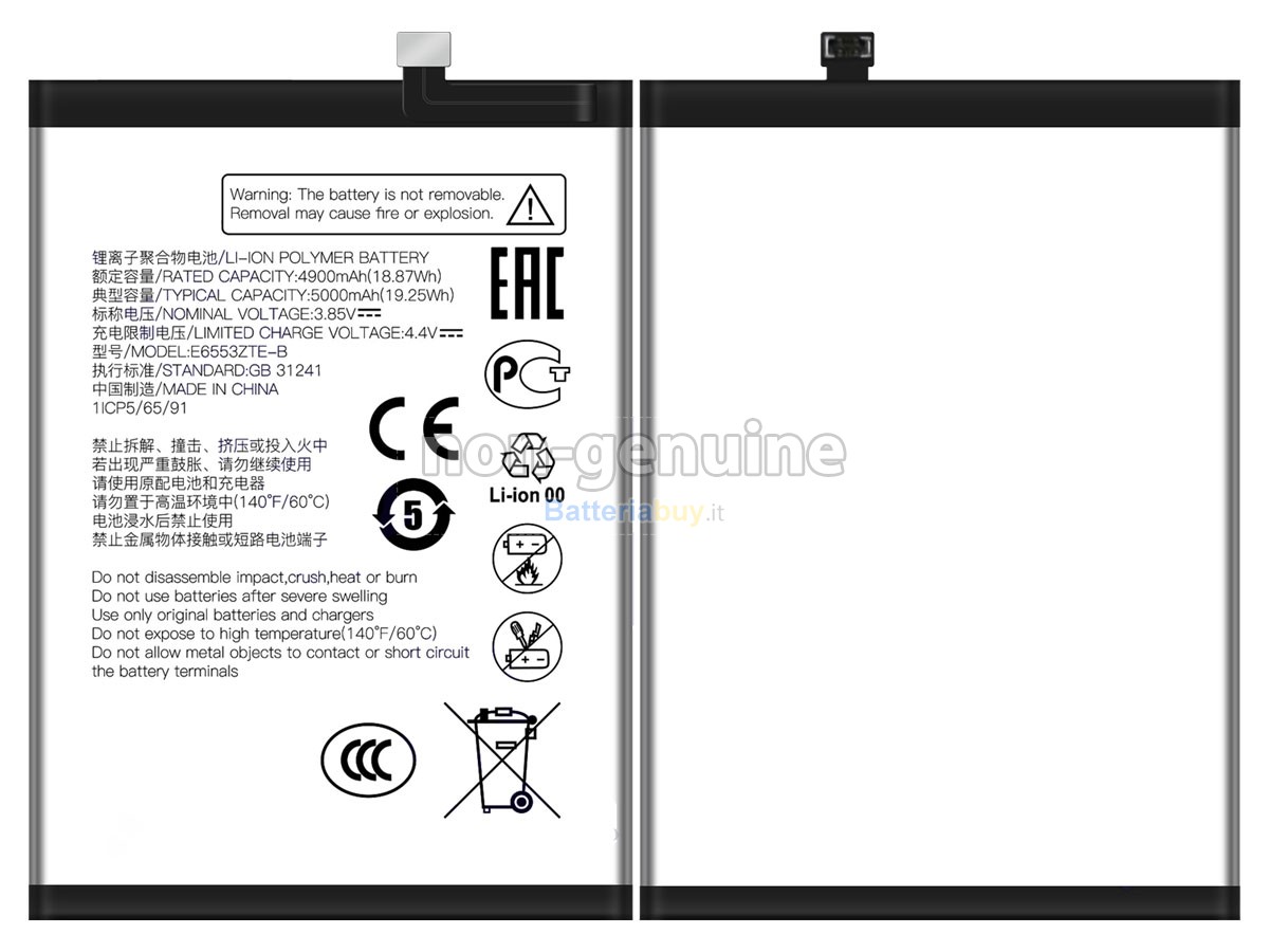 Batteria per ZTE BLADE A73