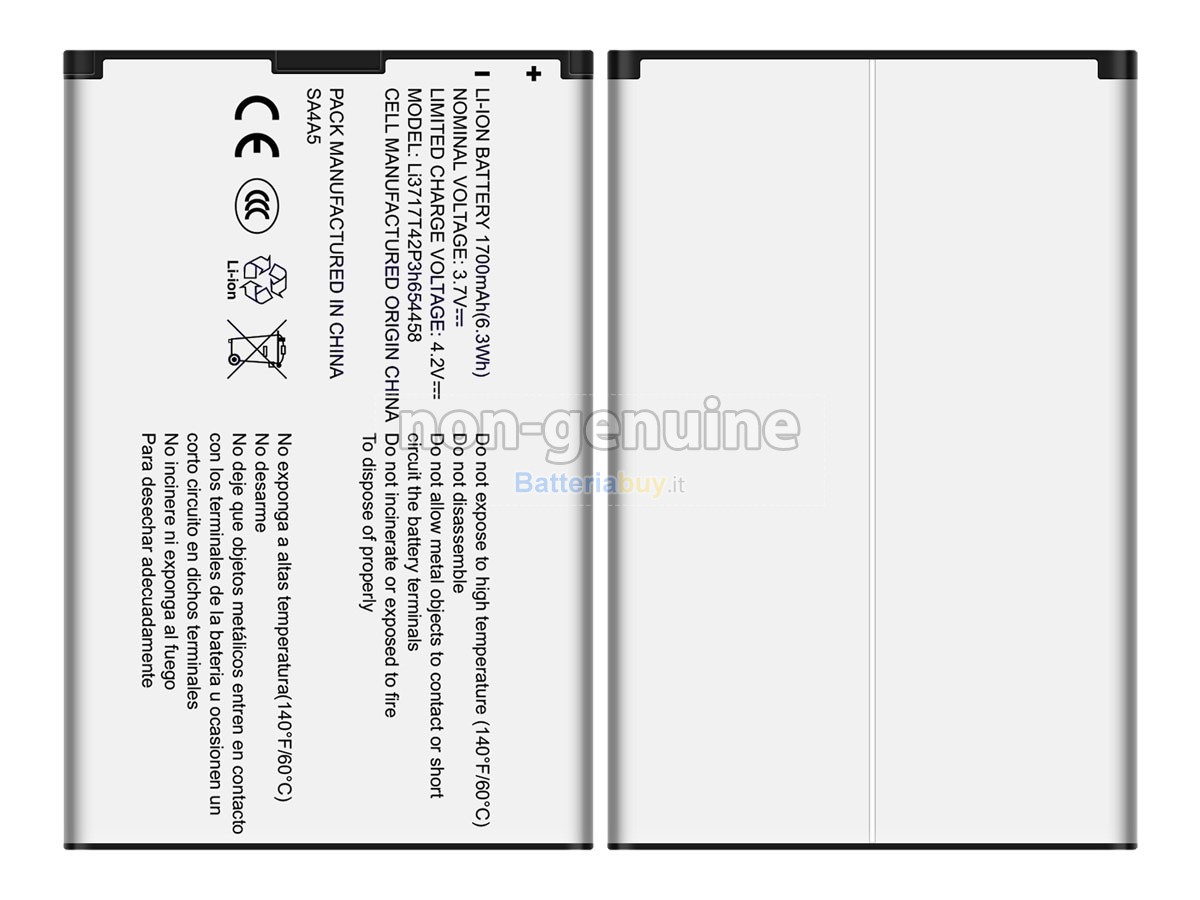 Batteria per ZTE EUFI890