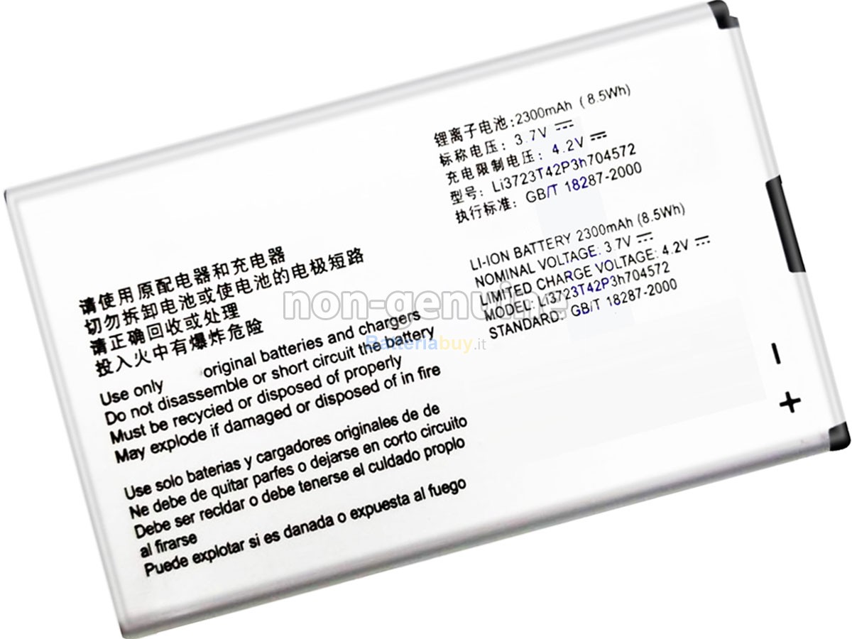 Batteria per ZTE LI3723T42P3H704572