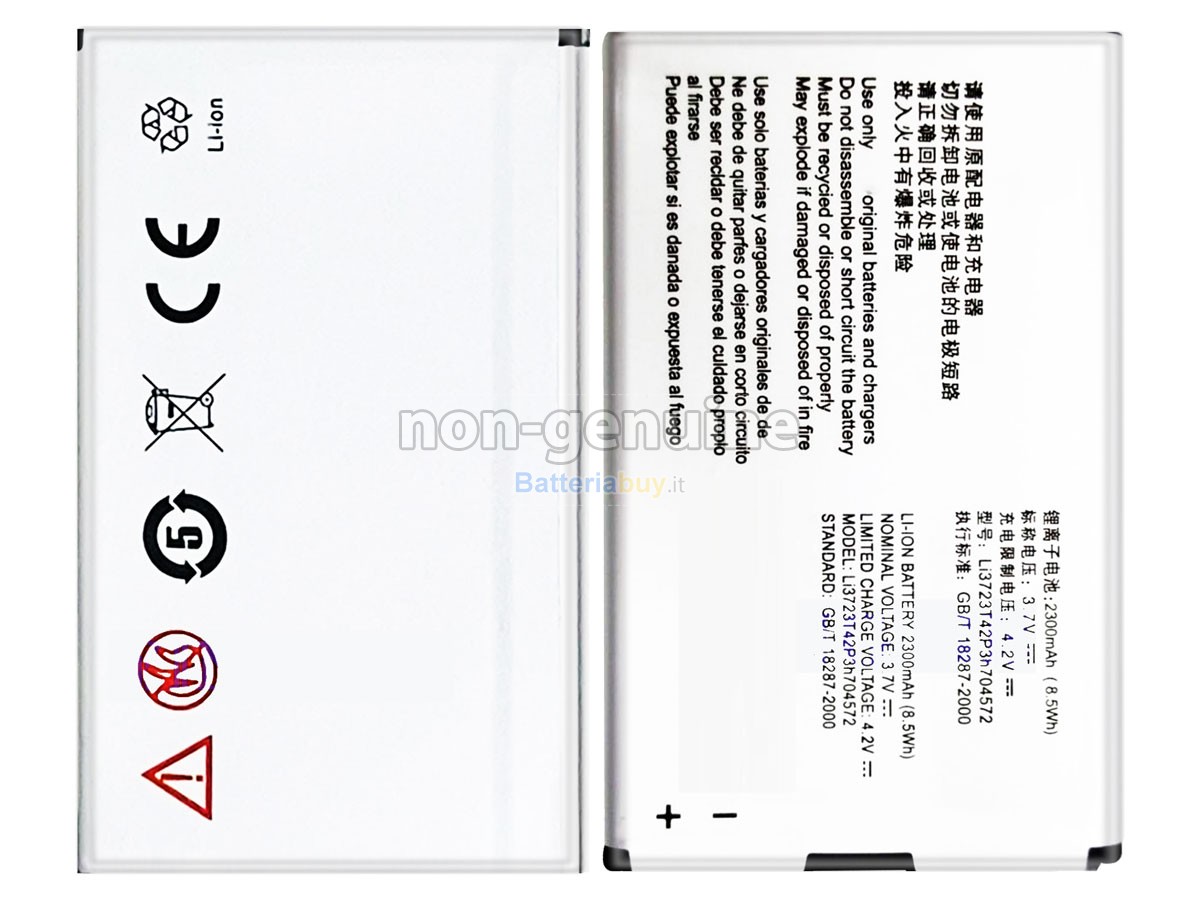 Batteria per ZTE LI3723T42P3H704572