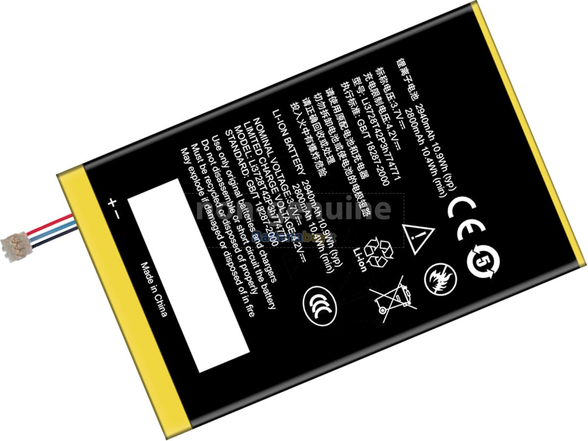 Batteria per ZTE LI3728T42P3H774771